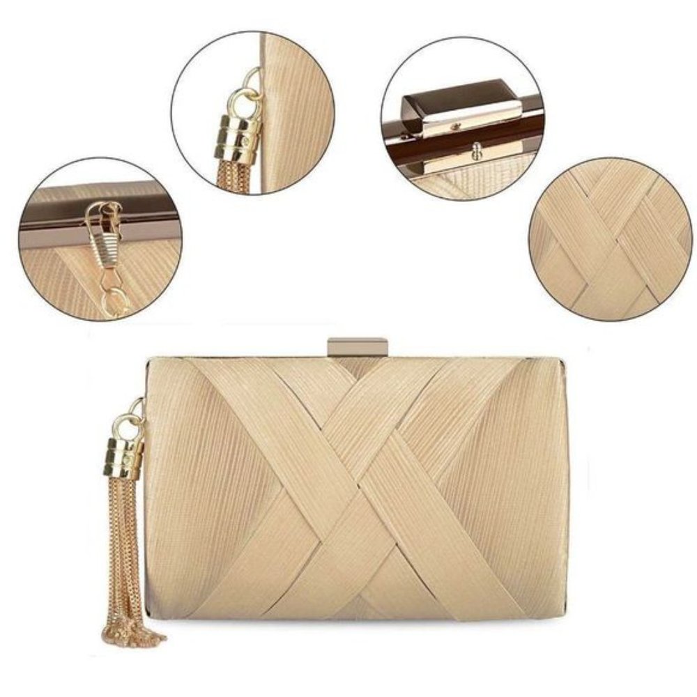 Clutch Party for Women Gold - Picture 4 of 6